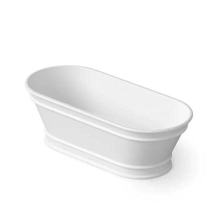 DEA DESIGN Shadow Ванна 1750х750хh550 мм отдельностоящая, цвет белый