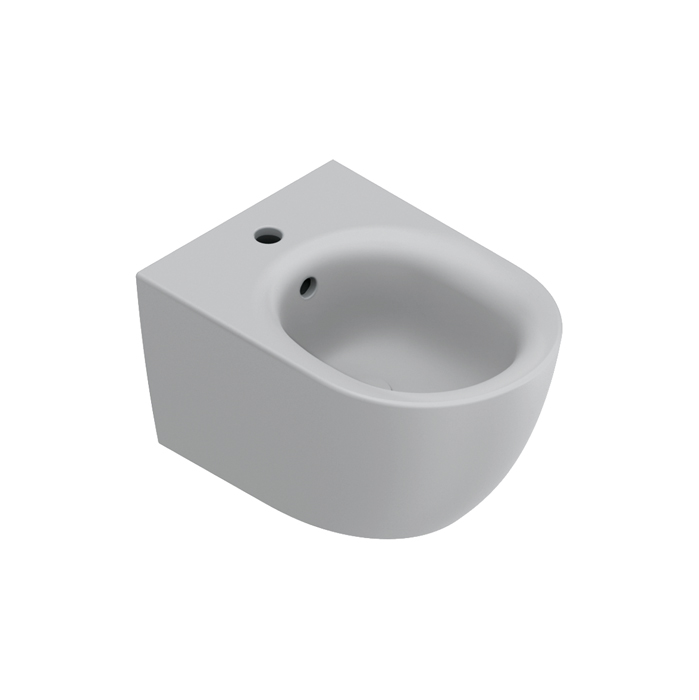 Catalano SFERA Биде подвесное 50x35, с 1 отв. под смеситель, покрытие Cataglaze+, без крепежа, цвет Cemento Satinato