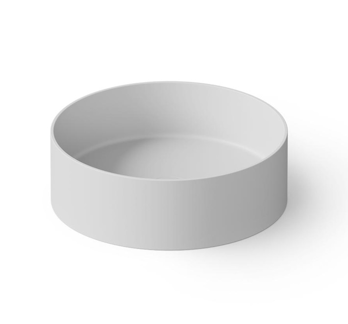 Dea Design Washbasins DD9061 450 18 Раковина накладная Ø 450 мм (белый матовый)