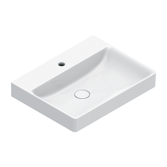 Catalano GREEN Раковина 60x47, с 1 отв. под смеситель, покрытие Cataglaze+, цвет белый глянцевый