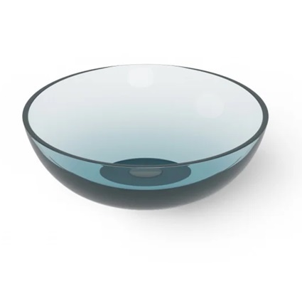 Dea Design Washbasins DD9038 300 R11 Раковина накладная Ø 300 мм (Dark Blue)