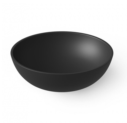 Dea Design Washbasins DD9038 500 16 Раковина накладная Ø 500 мм (чёрный матовый)