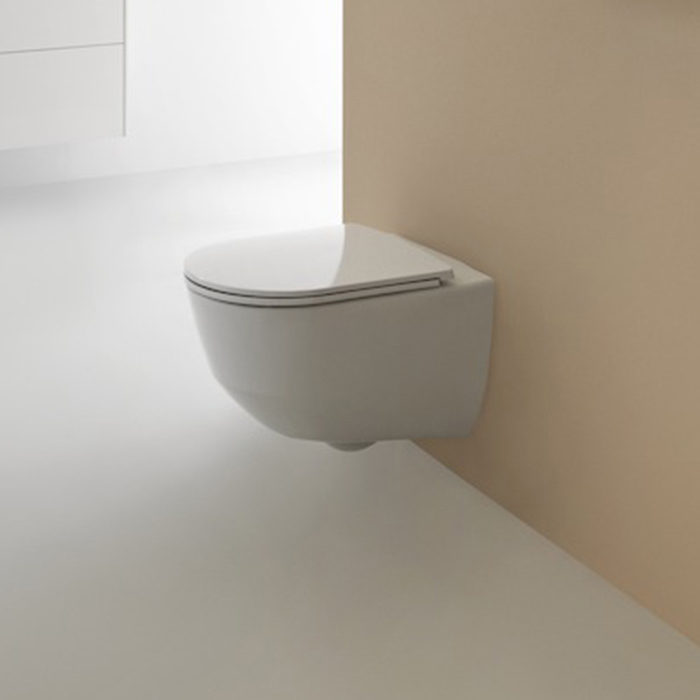 LAUFEN Pro NEW Унитаз подвесной 530х360х340 мм (с ободком!), цвет белый