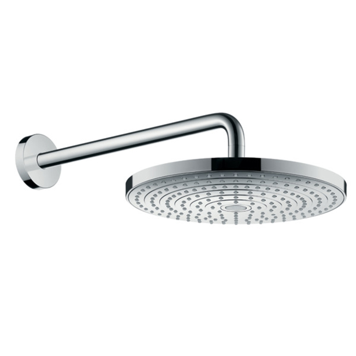 HG Raindance Select S 300 Верхний душ 2jet (RainAir, Rain), d300мм, с настенным держателем 390 мм, цвет: хром