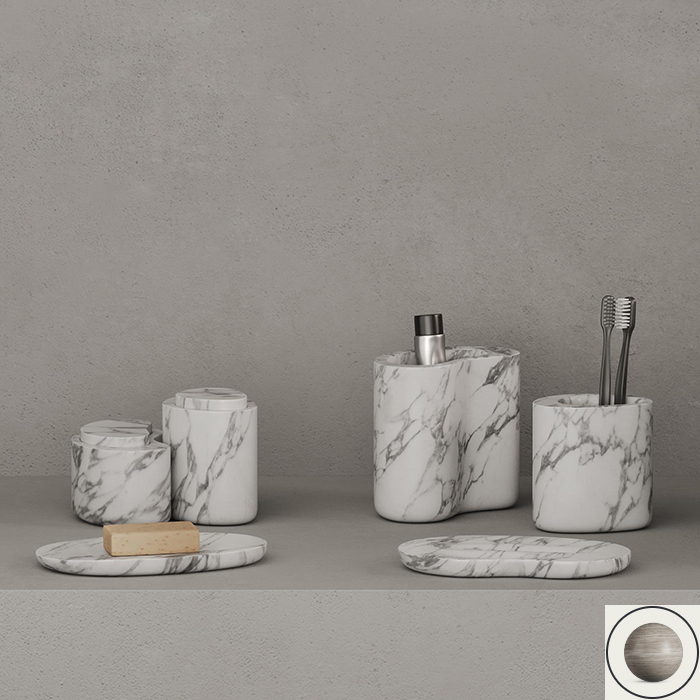 DEA DESIGN Лоток настольный 210х132хh18 мм, цвет Stone Silk