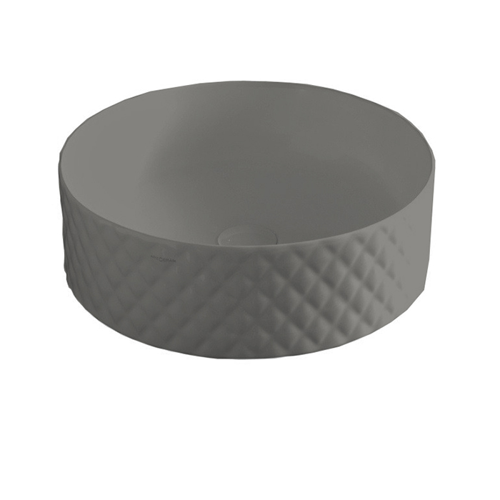Artceram ROMBO Раковина настольная Ø 44 см, цвет grigio oliva