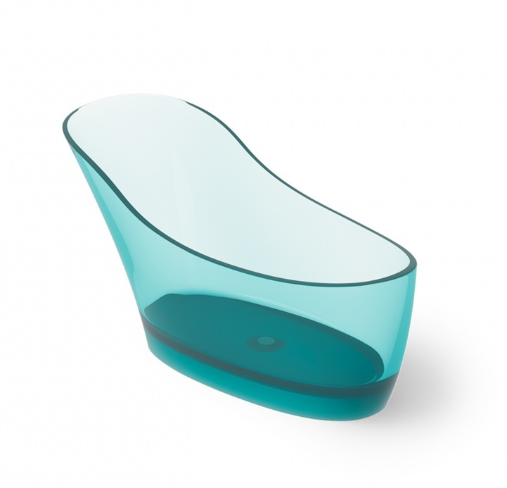 Dea Design Elegant DD8613 1690 R8 Ванна свободностоящая 1690*750 мм (Lake Water Blue)