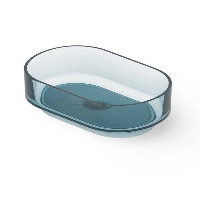 Dea Design Washbasins DD9097 560 R11 Раковина накладная 560*360 мм (Dark Blue)
