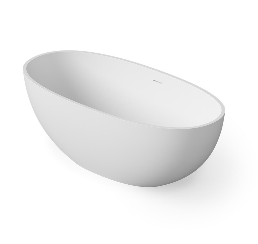 Dea Design Nature DD8628 1650 18 Ванна свободностоящая 1650*800 мм (белый матовый)