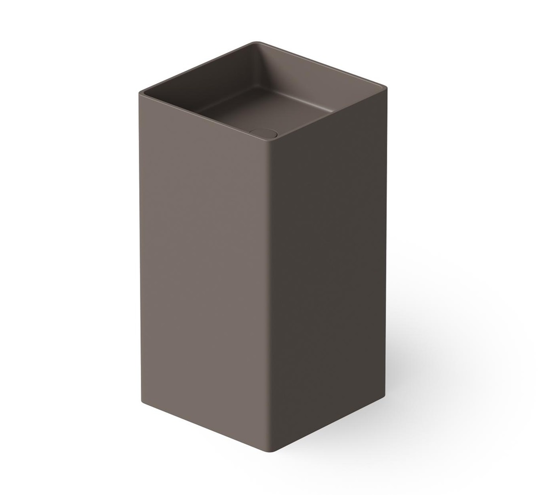 Dea Design Pedestal Basin DD2017 450 6 Раковина напольная 450*450 мм (Grey Brown)