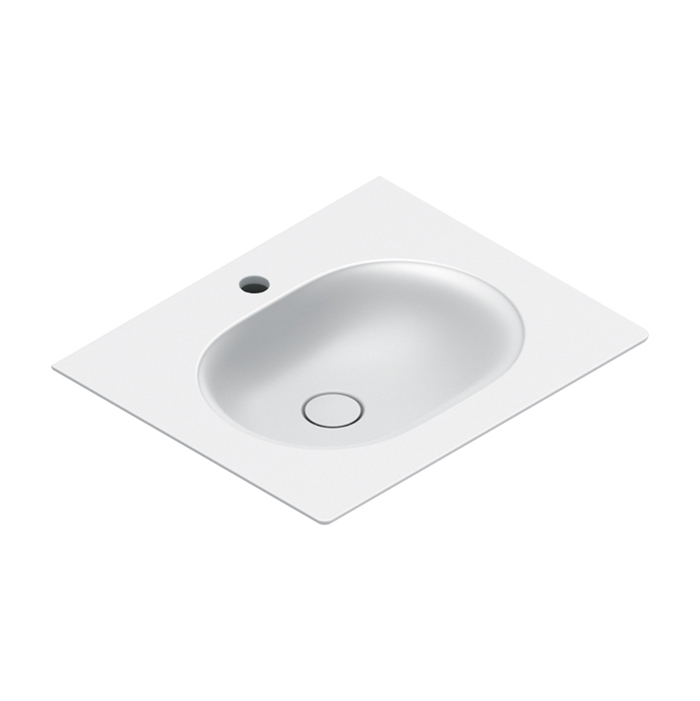 Catalano SFERA Раковина консоль 60x50, с 1 отв. под смеситель, покрытие Cataglaze+ , цвет белый матовый