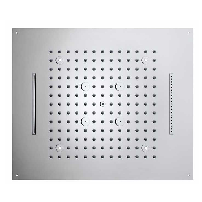 BOSSINI DREAM/4 Верхний душ 570 x 470 mm, 4 режима (дождь, каскад, водопад, туман), с 4 LED (белый), блок питания/управления, цвет: хром