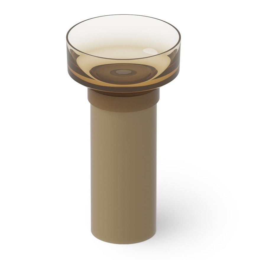 Dea Design Pedestal Basin DD2023 480 R6 Раковина напольная Ø 480 мм (Grey Brown)
