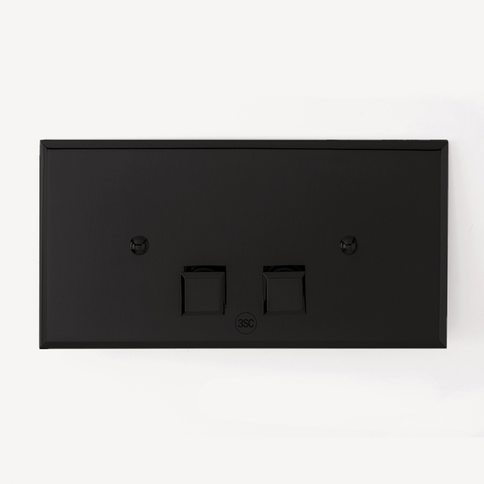 3SC SQUARE Plaque Клавиша смыва для бачков Geberit UP320/720, 33*2,5*h17, материал: латунь, цвет: чёрный матовый (Спеццена с нашего склада!)
