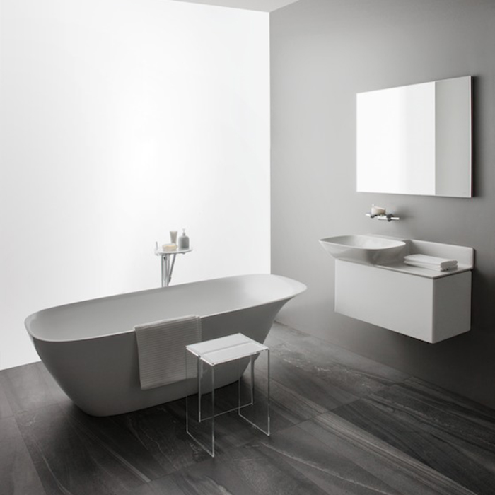 Laufen INO Ванна 1800x800x520мм, свободностоящая, с слив-переливом, материал: композит, цвет: белый (СПЕЦЕНА!)