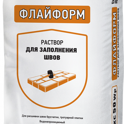 Раствор для заполнения швов водонепроницаемый Основит Флайформ XC50 WP 25 кг