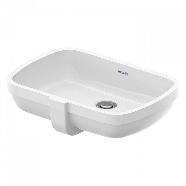 Duravit Qatego Раковина встраиваемая снизу 480х370х150 мм, без отв под смеситель, цвет белый