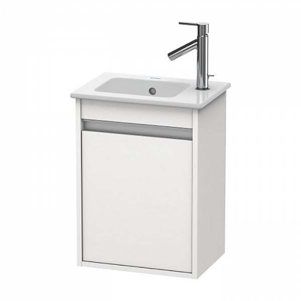 Duravit Ketho База под раковину 550x400x285, 1 дверка. для раковины 072343, Цвет белый глянцевый