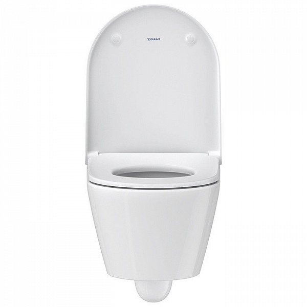 Duravit D-Neo Унитаз подвесной 257709, 540x370 мм, безободковый, с сиденьем 002169 микролифт, цвет: белый (СПЕЦЦЕНА с нашего склада)