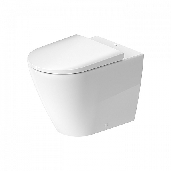 Duravit D-Neo Унитаз напольный 370х580х400 мм, безободковый, слив в стену, цвет: белый (Спец.цена из наличия)