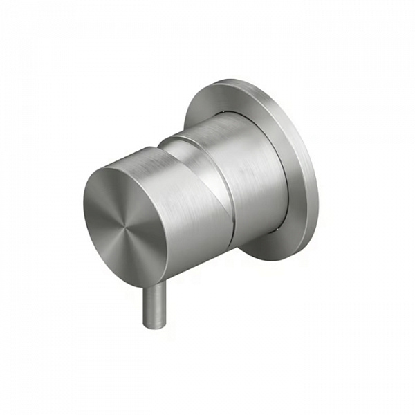 QuadroDesign SOURCE/OTTAVO 1343.00AS Смеситель из стены на 1 потребитель, цвет Brushed Stainless Steel