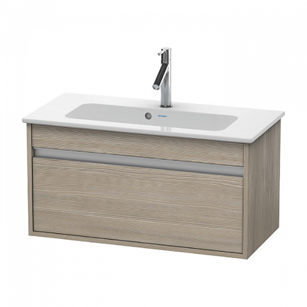 Duravit Ketho База под раковину 410x800x385, 1 выдв.ящик, цвет сосна серебристая