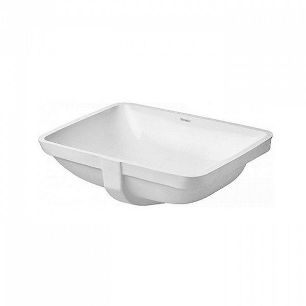 Duravit Starck 3 Встраиваемая снизу раковина 490х365 мм с перел, без площ. под смес., включая кр. для встр.в дерев.столешн