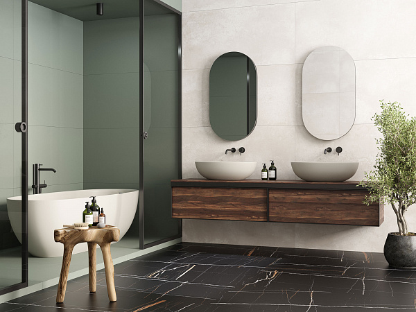 Керамогранит матовый Loft BASALT BLANCO 60x120 5мм MATT