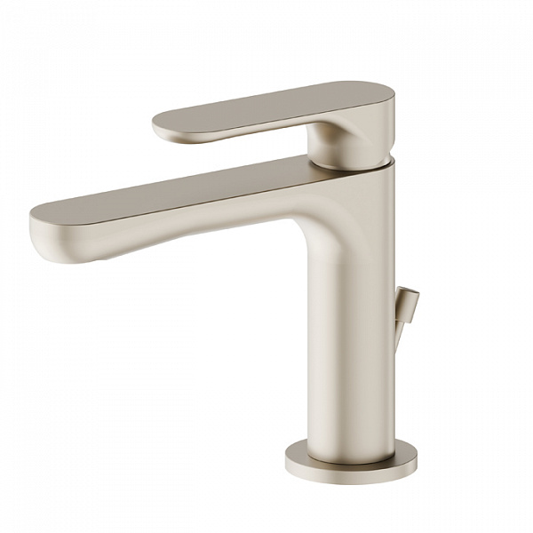 Newform Linfa II Смеситель для раковины с донным клапаном, цвет: gold satin