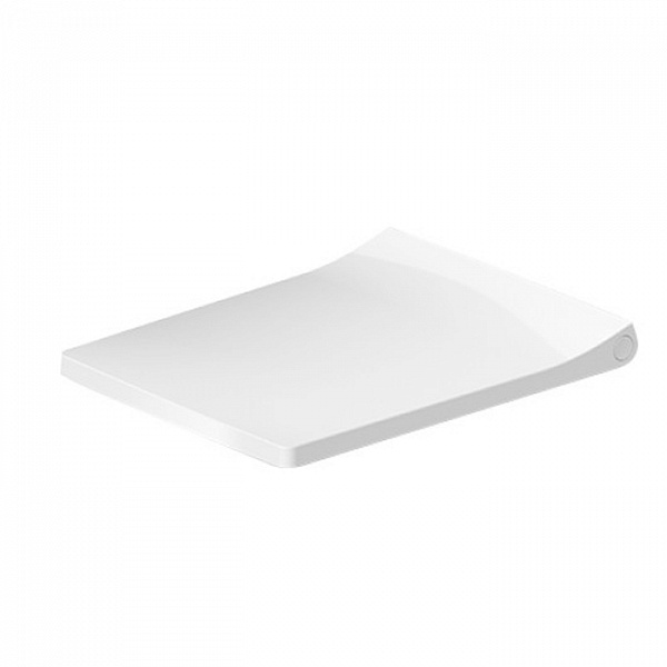 Duravit Viu Сиденье для унитазов 251109/219109 (c микролифтом), петли: нерж. сталь, цвет: белый