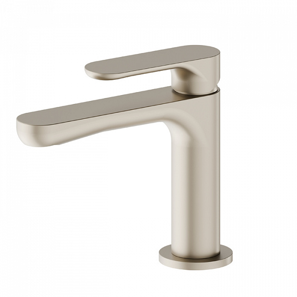 Newform Linfa II Смеситель для раковины без донного клапана, цвет: gold satin