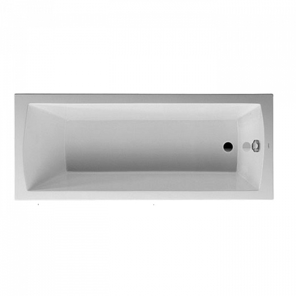 Duravit Daro Ванна 1700х700 мм, акриловая, прямоугольная встраиваемая ,с наклоном для спины , цвет белый